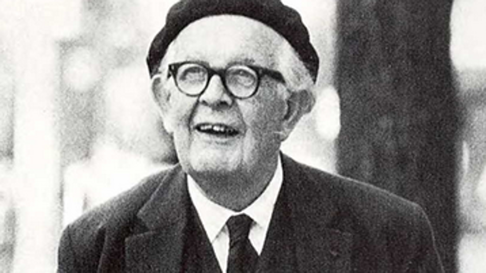  Jean Piaget a la Universitat de Michigan. Wikimedia Commons 