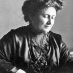 La mestra italiana María Montessori. Wikimedia Commons 