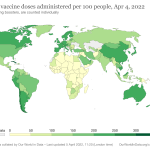 Mapa global dosis vacunes covid