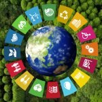 Environmental technology concept. Sustainable development goals. SDGs.