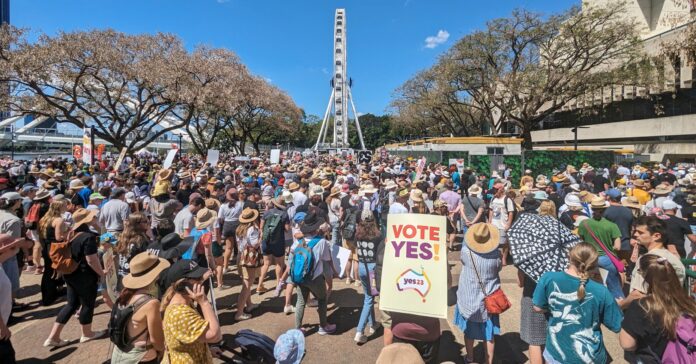 Unas 20.000 personas asistieron a la manifestación en favor del Sí en Brisbane (Panthus/ Wikicommons)